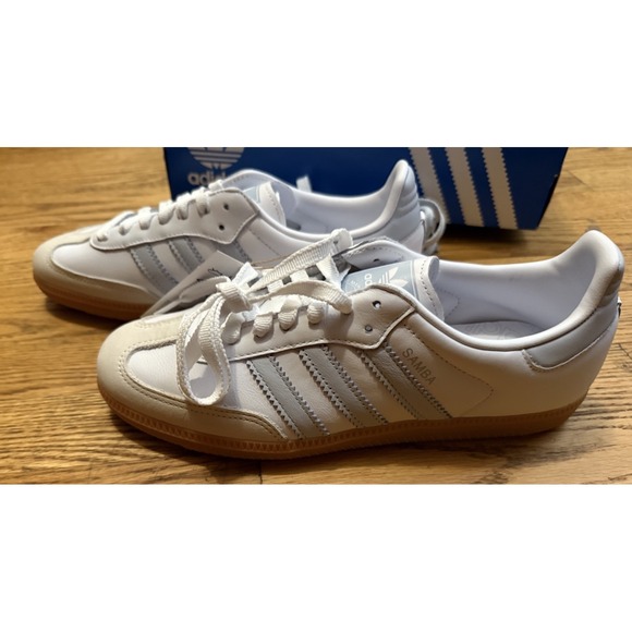 adidas gazelle silver green womens adidas Samba OG Preloved Ink Halo Blue main image 0